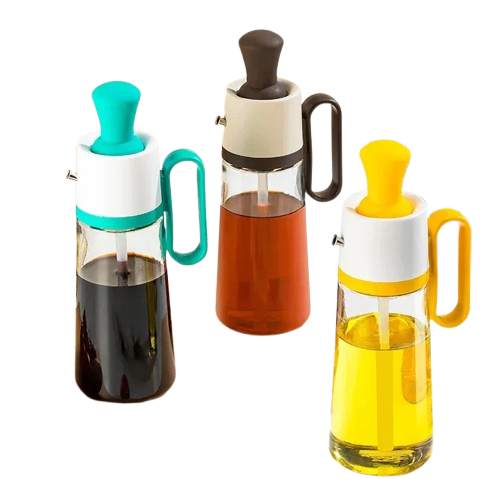 2 In 1 Glass Olive Oil Dispenser