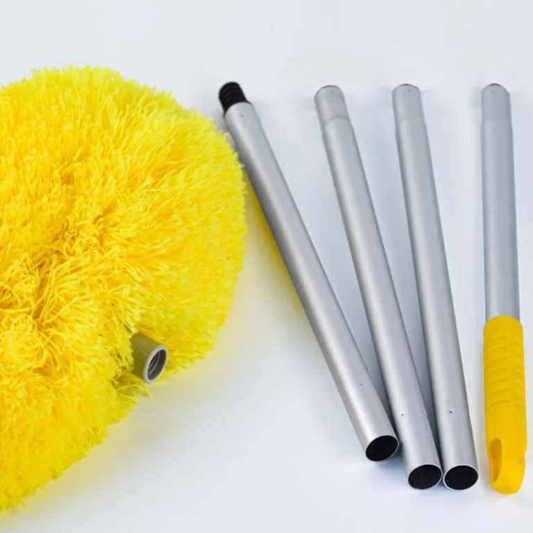 Fan Duster Ceiling Multi Purpose Duster Foldable Rod For Easy Ceiling Fan Cleaning